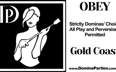 Gold Coast Obey! Dominas Choice ~ 9 November 2019
