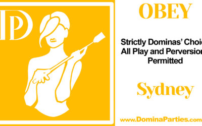 Sydney Obey! Dominas Choice ~ 28 December 2019