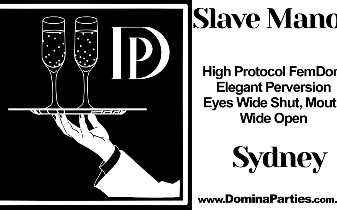 Domina Parties presents Slave Manor: Schoolyard Haze 27 July 2019